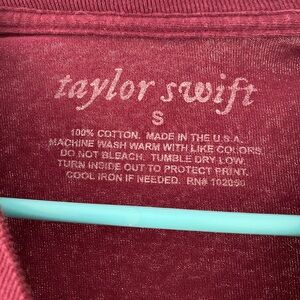 Taylor Swift folklore album crop long sleeve